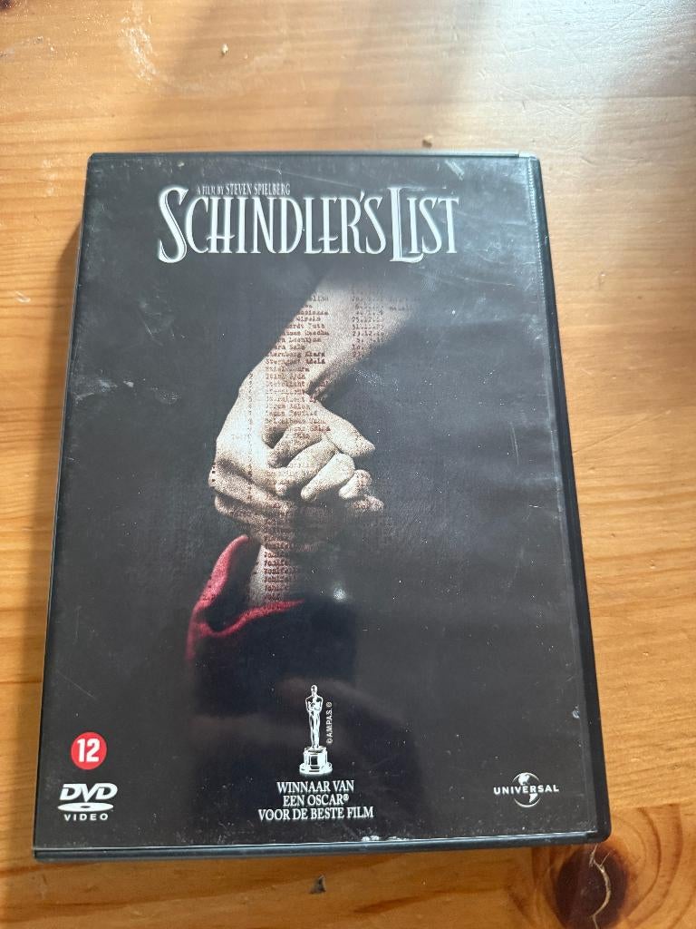 Shindler's List - DVD Film, Vanaf 12 jaar, Ophalen of Verzenden, Zo goed als nieuw, Overige genres