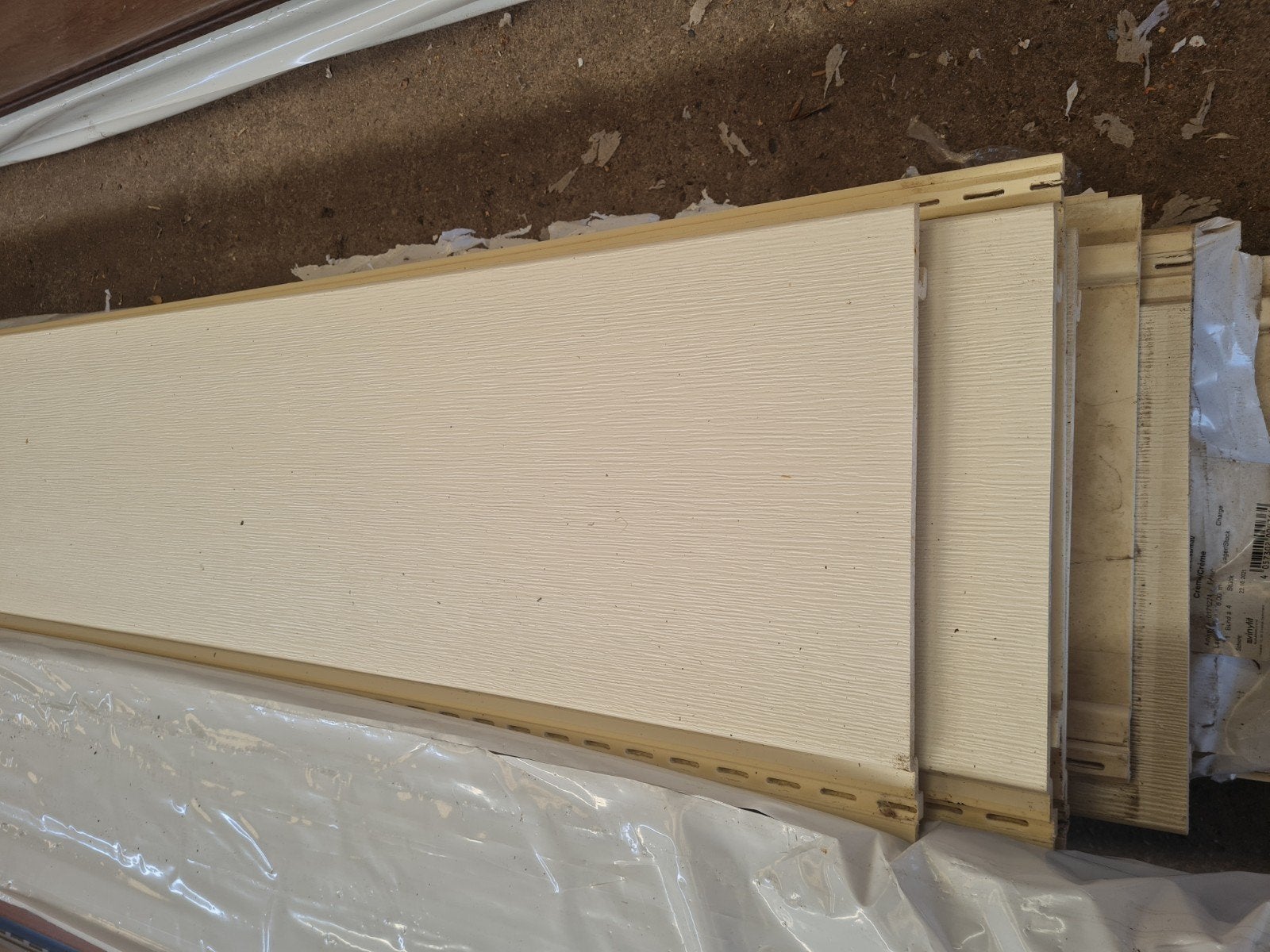 creme kunstof rabatdelen opruiming, Ophalen, Nieuw, Overige materialen, Minder dan 20 mm