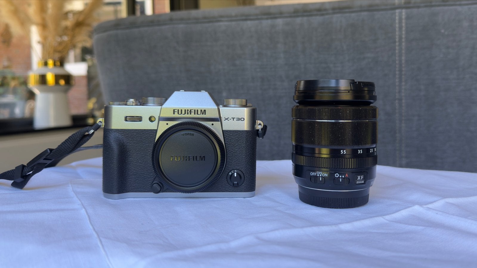 Fujifilm X-T30 II systeemcamera met XF 18-55mm lens, Audio, Tv en Foto, Fotocamera's Digitaal, Zo goed als nieuw, Spiegelreflex