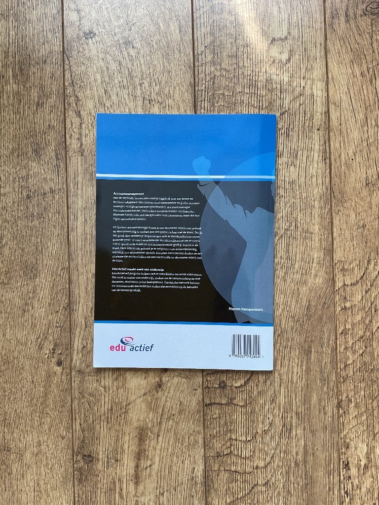 Accountmanagement JAM, Ophalen of Verzenden, Beta, Zo goed als nieuw, HBO