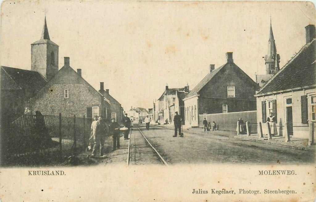 701-249-001 Kruisland Molenweg, Ophalen of Verzenden, Voor 1920, Noord-Brabant
