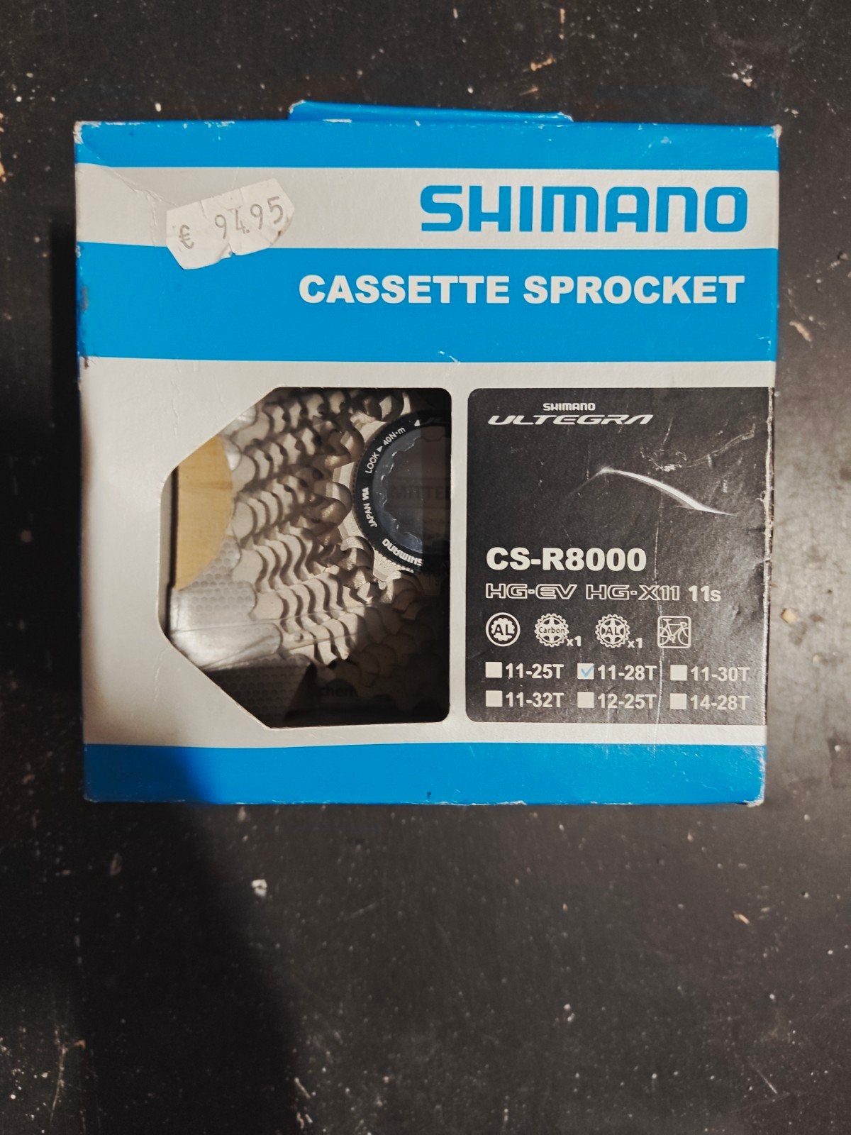 Shimano Ultegra CS-R8000 Cassette 11-28T, Fietsen en Brommers, Ophalen of Verzenden, Derailleur of Ketting, Shimano, Racefiets