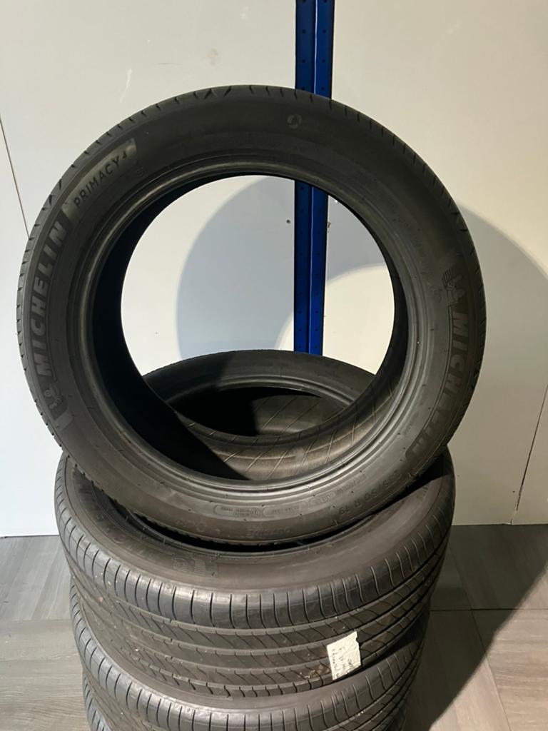 4x Zgan Michelin zomerbanden 235/50/19, Gebruikt, 235 mm, Band(en), Zomerbanden