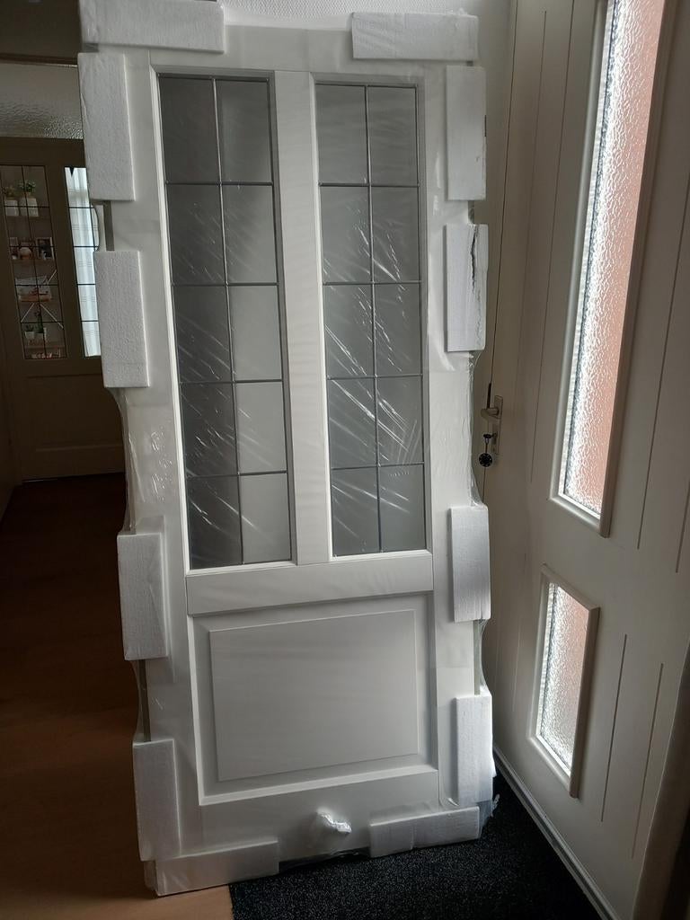 Nieuwe Lundia binnendeur opdek rechtsdraaiend 83x201,5 cm, Doe-het-zelf en Verbouw, Deuren en Horren, Ophalen, 80 tot 100 cm, Binnendeur