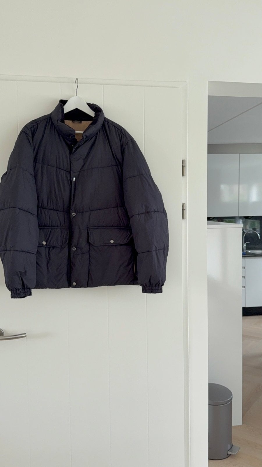 Zara zwarte heren puffer L, Ophalen of Verzenden, Zo goed als nieuw, Zwart