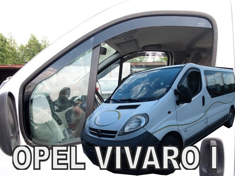 Zijwindschermen Opel Vivaro smoke getint pasvorm team heko, Ophalen of Verzenden, Nieuw