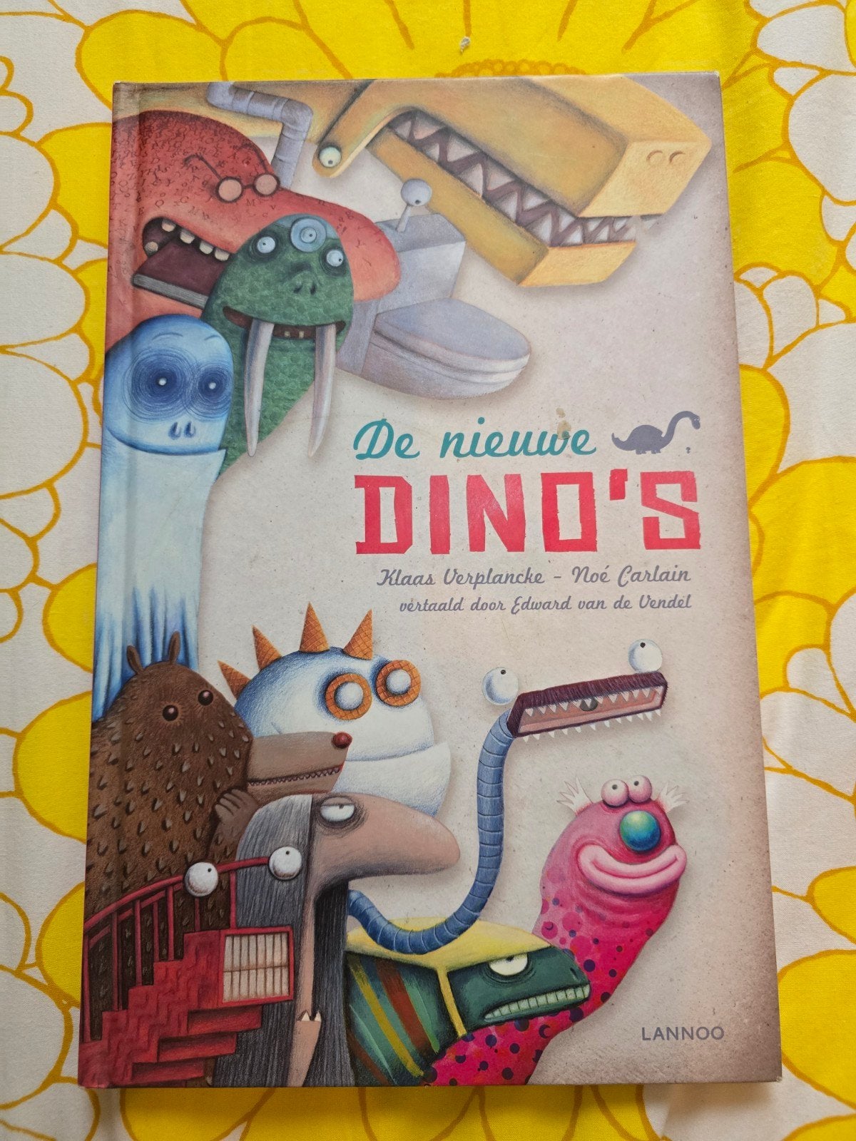 De nieuwe Dino's - Klaas Verplancke & Noé Carlain, Ophalen of Verzenden, Zo goed als nieuw, Klaas Verplancke & Noé Carlain, Fictie algemeen