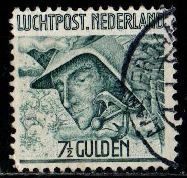 Nederland Luchtpost nr. 8 gestempeld, Verzenden, T/m 1940, Gestempeld