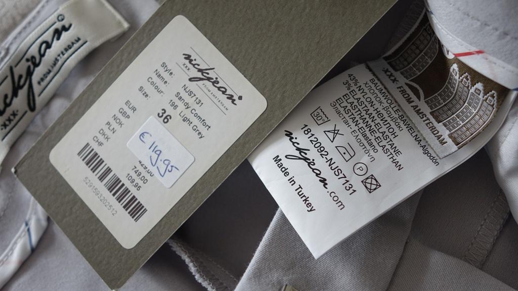 nieuwe NICKJEAN nette broek, Verzenden, Nieuw, Maat 36 (S), NICKJEAN