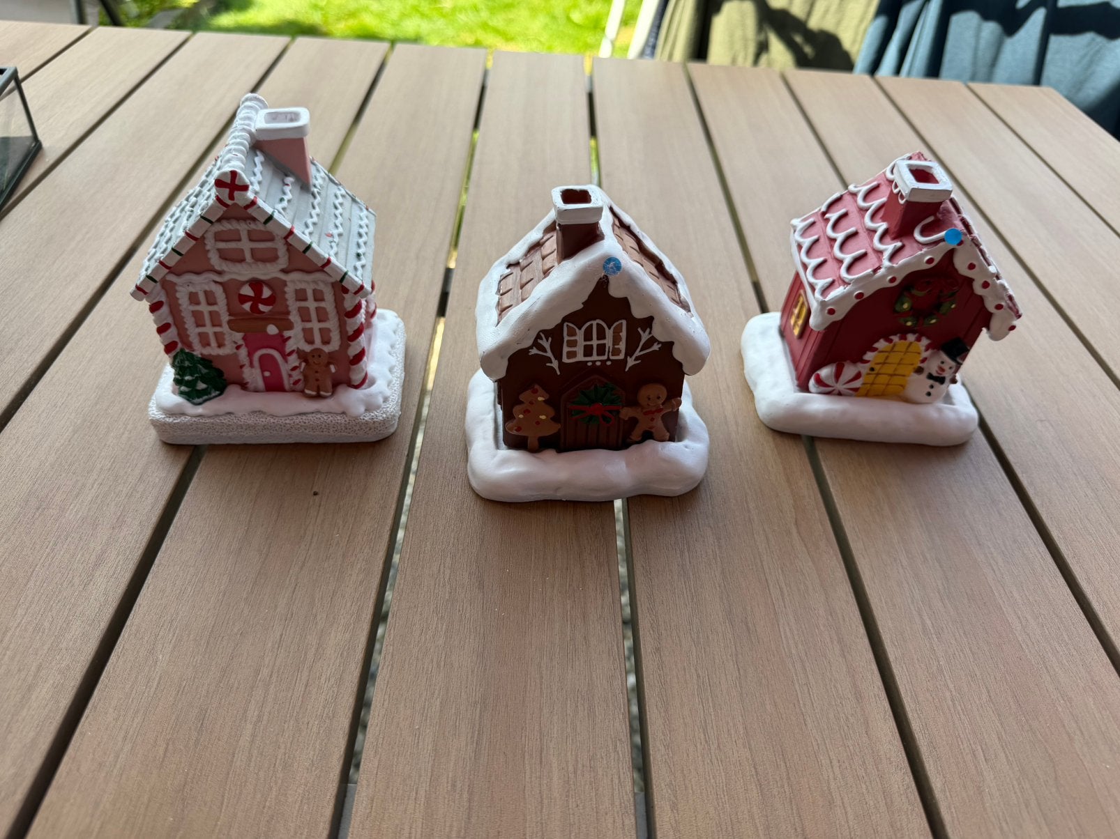 3 kerst wierrook huisjes, Diversen, Kerst, Ophalen of Verzenden, Zo goed als nieuw