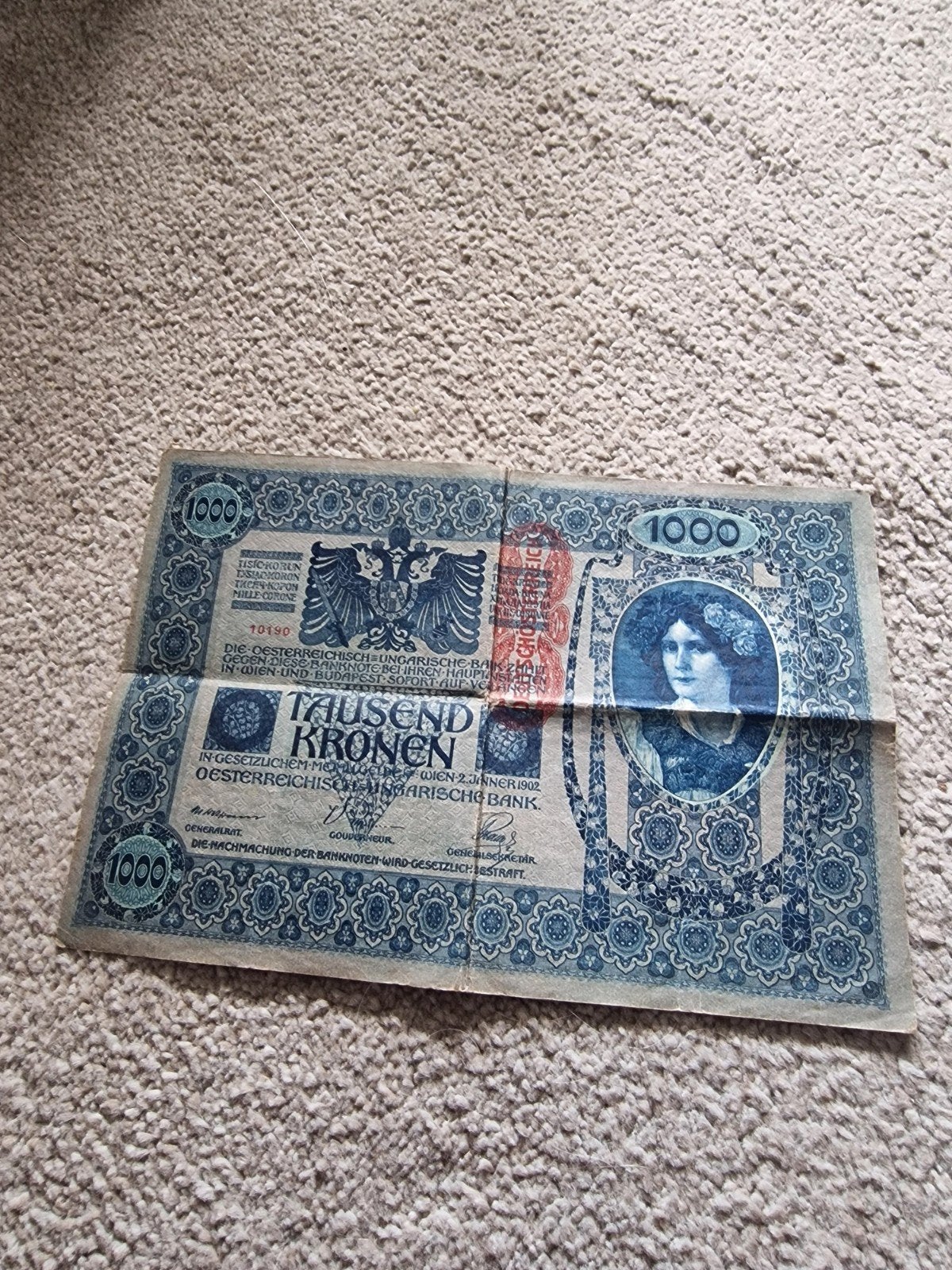 Oostenrijks Hongaars bankbiljet, Ophalen of Verzenden, 25 gulden