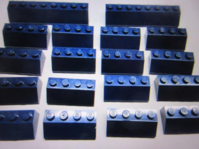 nr. 5743, Donkerblauwe dakpannen, Ophalen of Verzenden, Zo goed als nieuw, Complete set, Lego