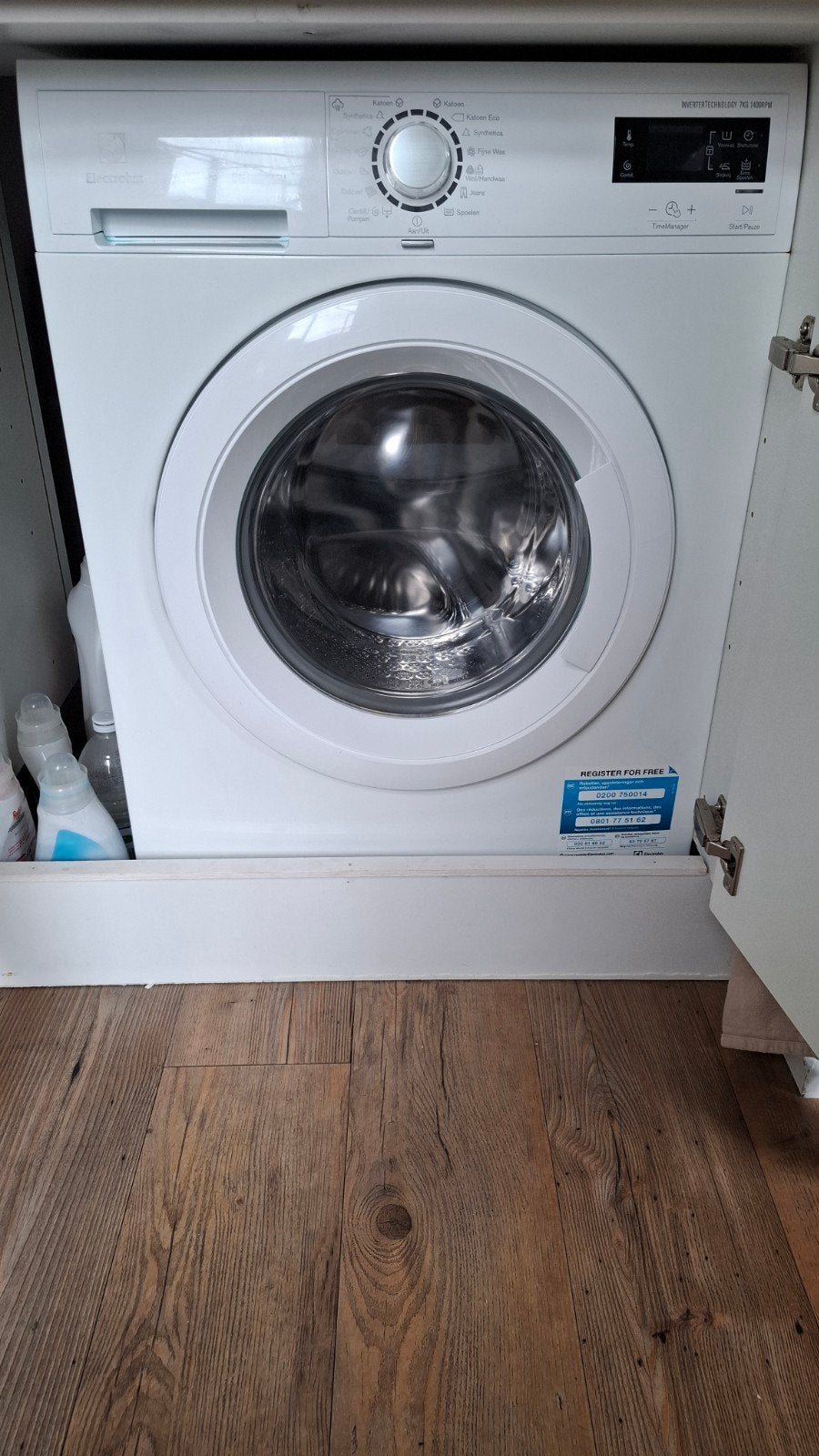 Goede Elektrolux wasmachine, Ophalen, Gebruikt, Voorlader, 85 tot 90 cm