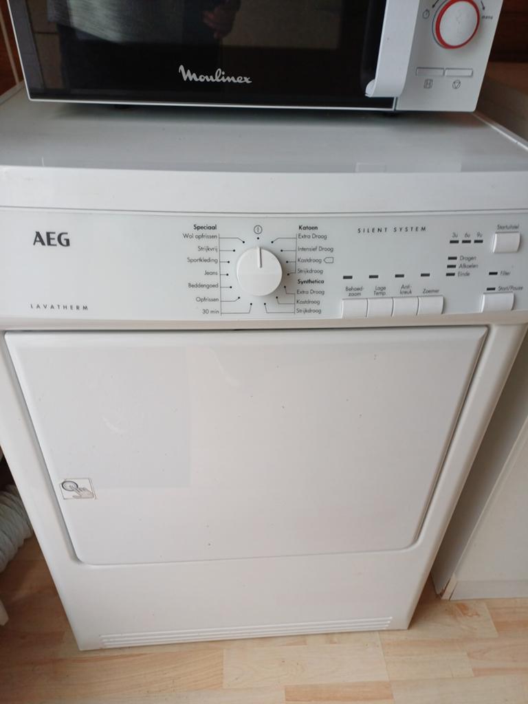 AEG Lavatherm wasdroger  Zo goed als nieuw, Witgoed en Apparatuur, Ophalen, 6 tot 8 kg, Luchtafvoer, Zo goed als nieuw