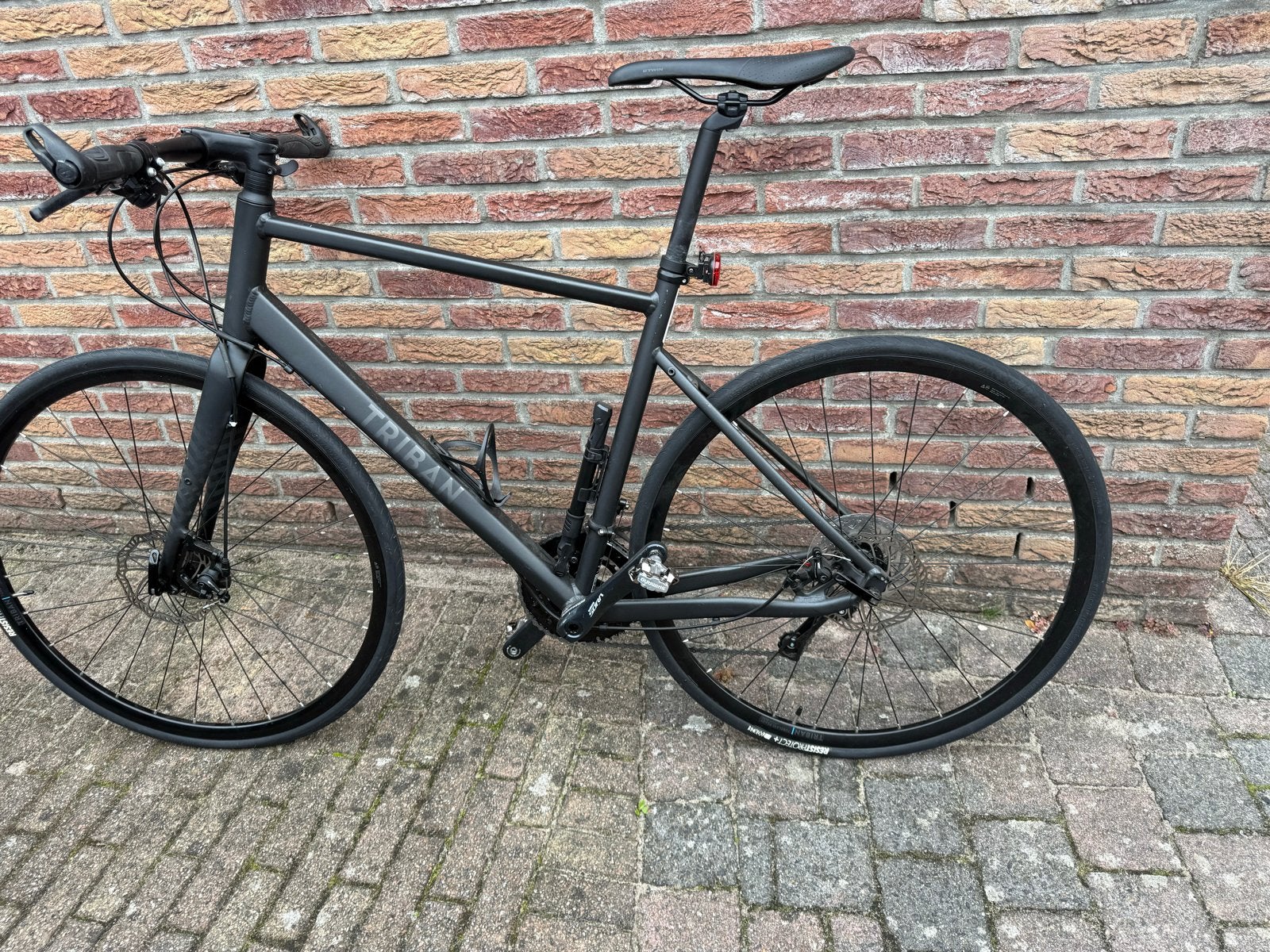 Triban RC 500 racefiets - Zo goed als nieuw, 28 inch, Zo goed als nieuw, 15 tot 20 versnellingen, Schijfrem