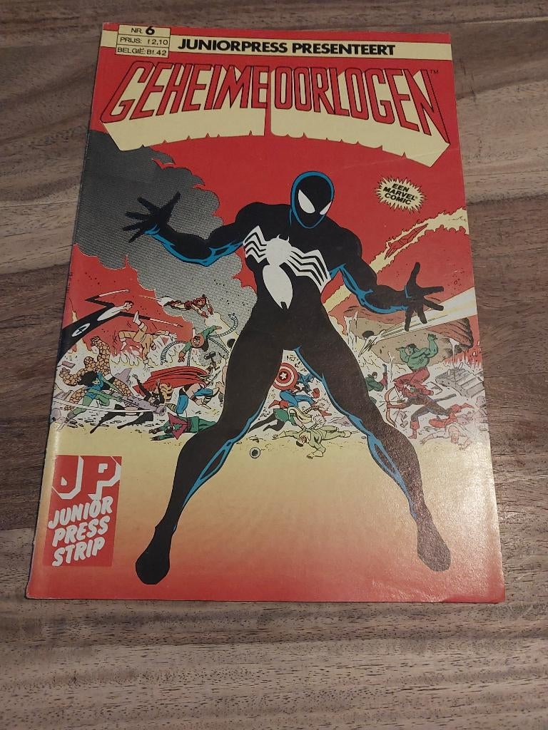 Marvel Comic Geheime Oorlogen  deel 6, Boeken, Strips | Comics, Eén comic, Amerika, Verzenden, Zo goed als nieuw
