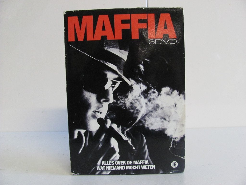MAFFIA 3 dvd alles over de maffia wat niemand mocht weten, Engels, Vanaf 16 jaar, Oorlog of Misdaad, Nederlands