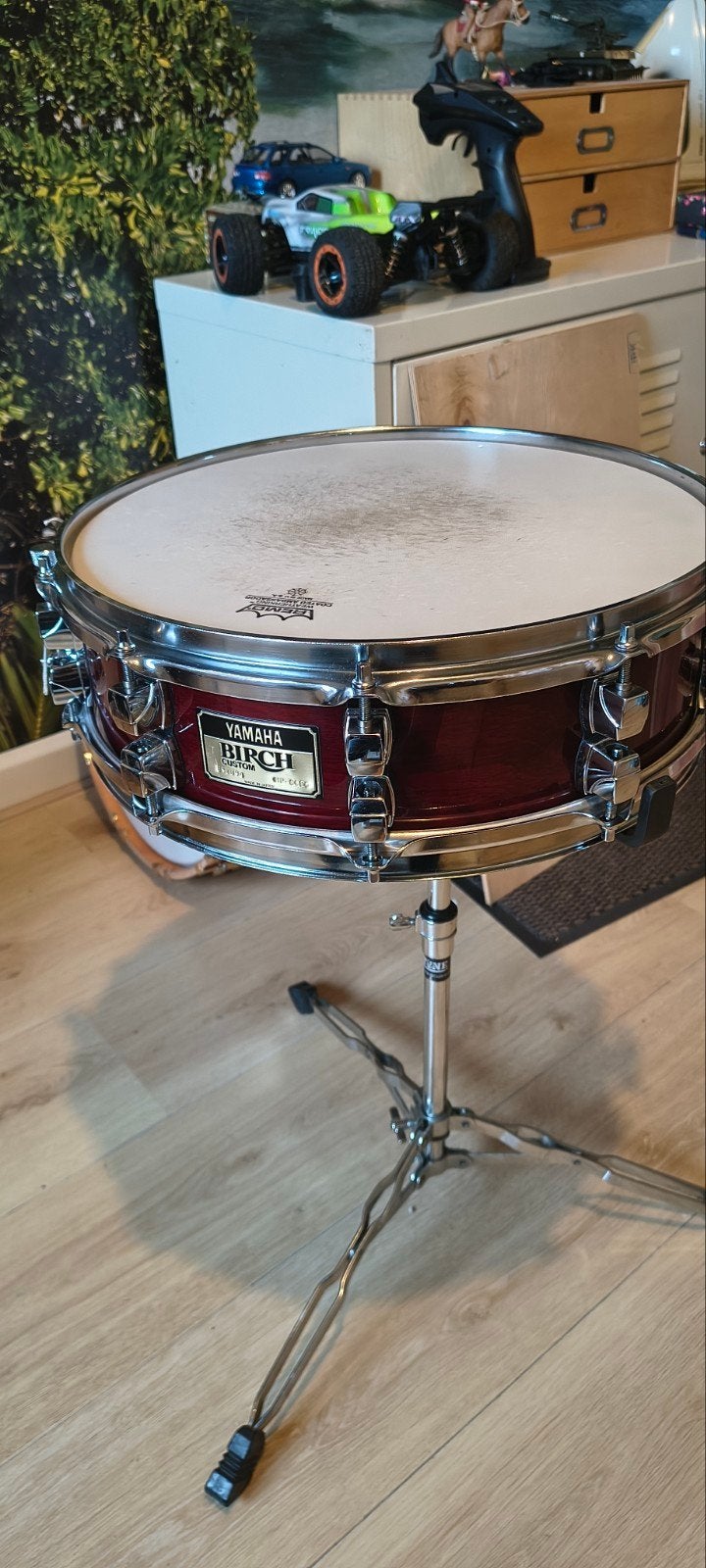 Yamaha Birch Custom Snare Drum - Made in Japan, Muziek en Instrumenten, Drumstellen en Slagwerk, Ophalen of Verzenden, Gebruikt