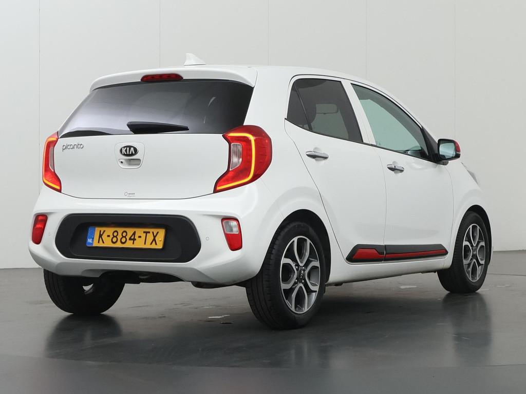 Kia Picanto 1.0 DPi DynamicPlusLine | Keyless | Navigatie |, Auto's, 877 kg, Stof, Gebruikt, 4 stoelen