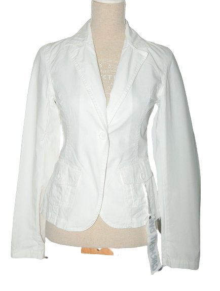 Nieuw Yaya Hype jasje, blazer, wit, Mt. S, Verzenden, Wit, Nieuw, Yaya