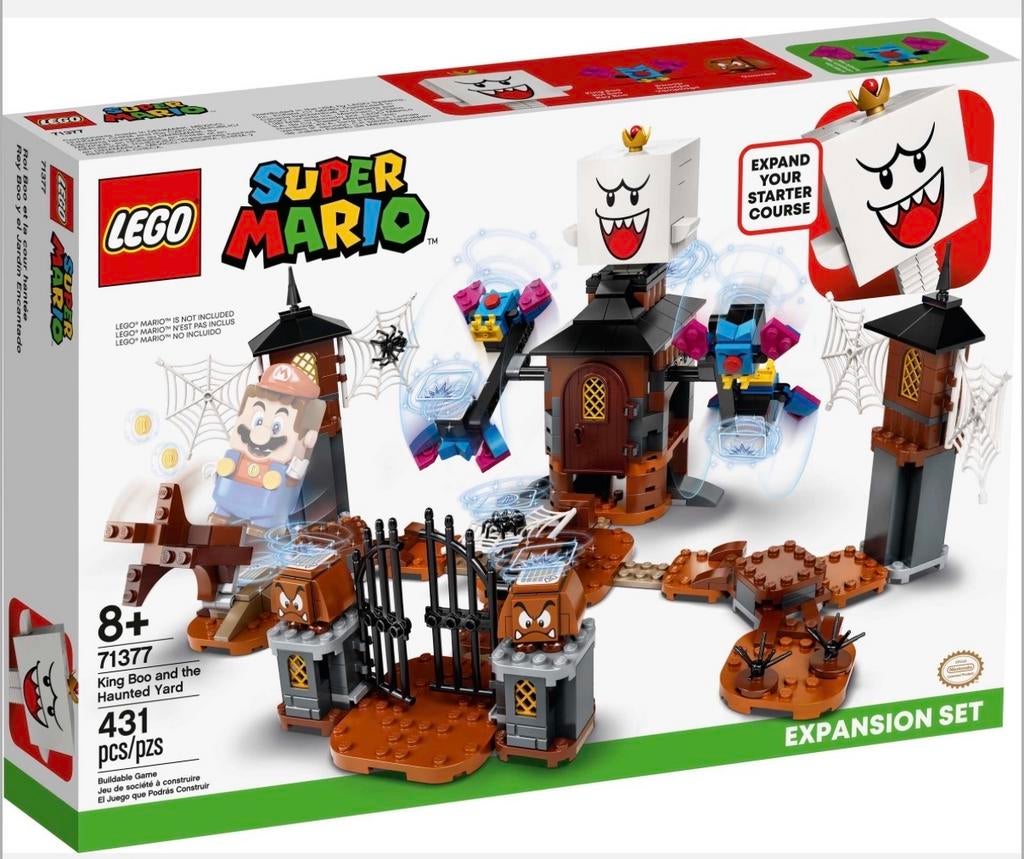 LEGO Super Mario 71377 King Boo en het Spookhuis, Ophalen of Verzenden, Zo goed als nieuw