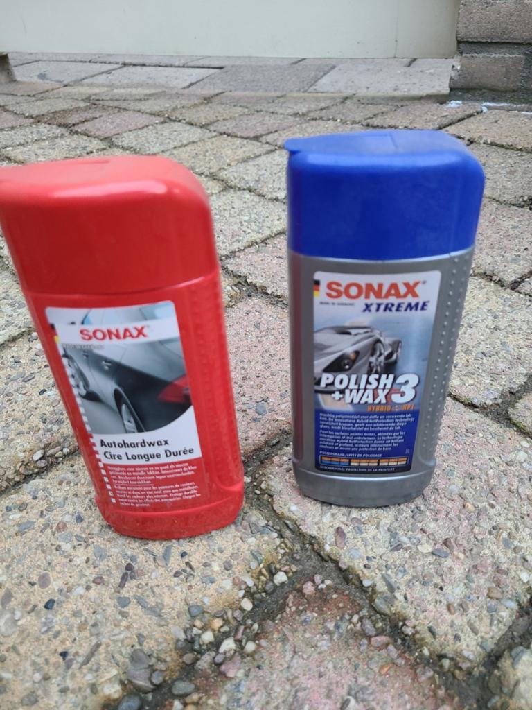Sonax Autohardwax en Xtreme Polish + Wax 3, Ophalen of Verzenden