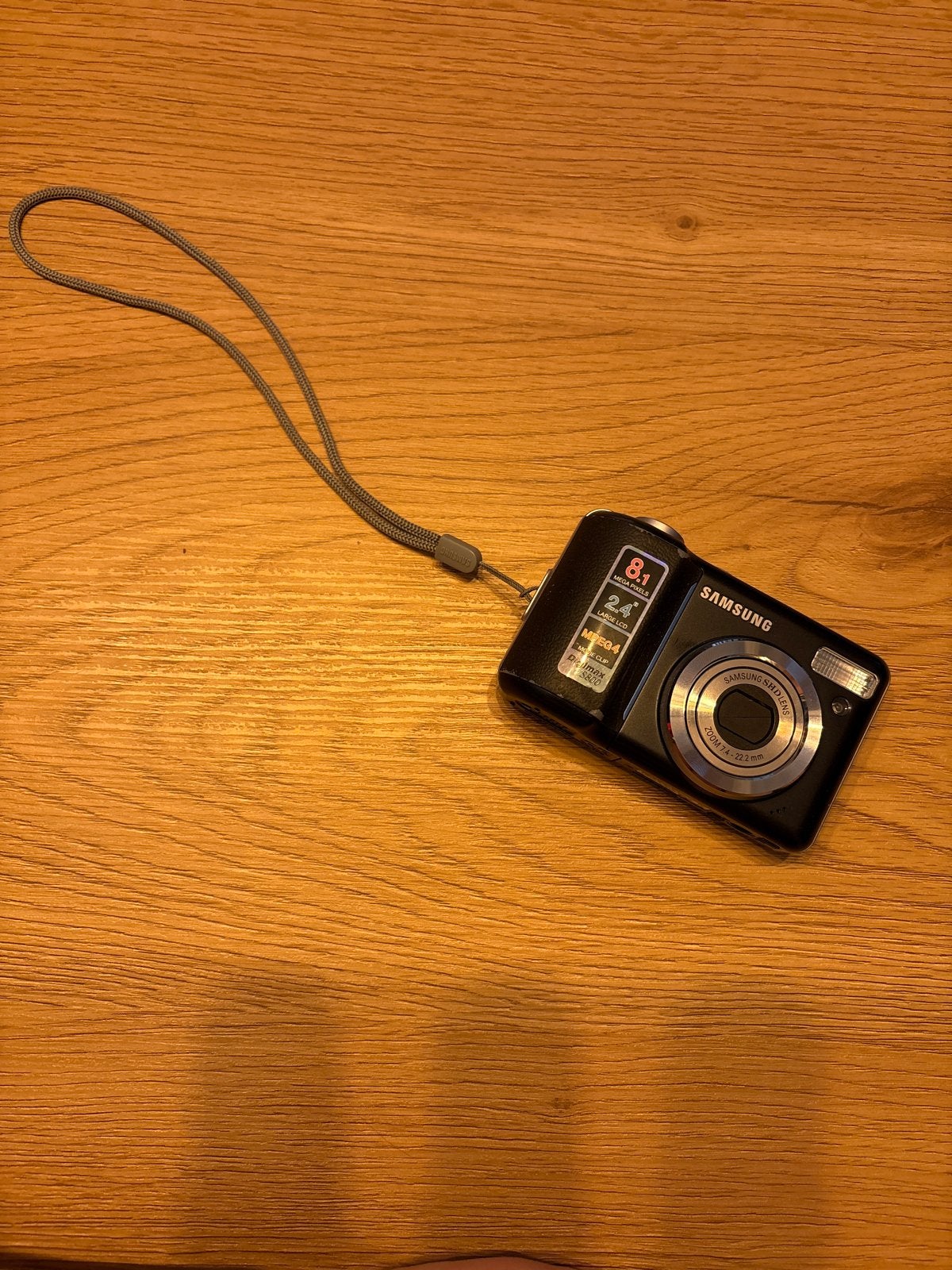 Samsung Digimax S800 Compactcamera - 8.1 Megapixels, Audio, Tv en Foto, Fotocamera's Digitaal, Ingebouwde flitser, Gebruikt, Ophalen of Verzenden