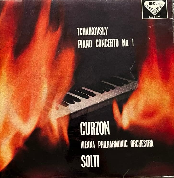 lp klassiek elpee vinyl Tchaikovsky piano Curzon decca sxl, Cd's en Dvd's, Vinyl | Klassiek, Ophalen, Zo goed als nieuw, Orkest of Ballet