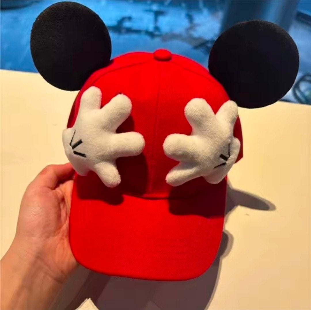 Mickey pet, Ophalen of Verzenden, Mickey Mouse, Zo goed als nieuw, Kleding of Textiel
