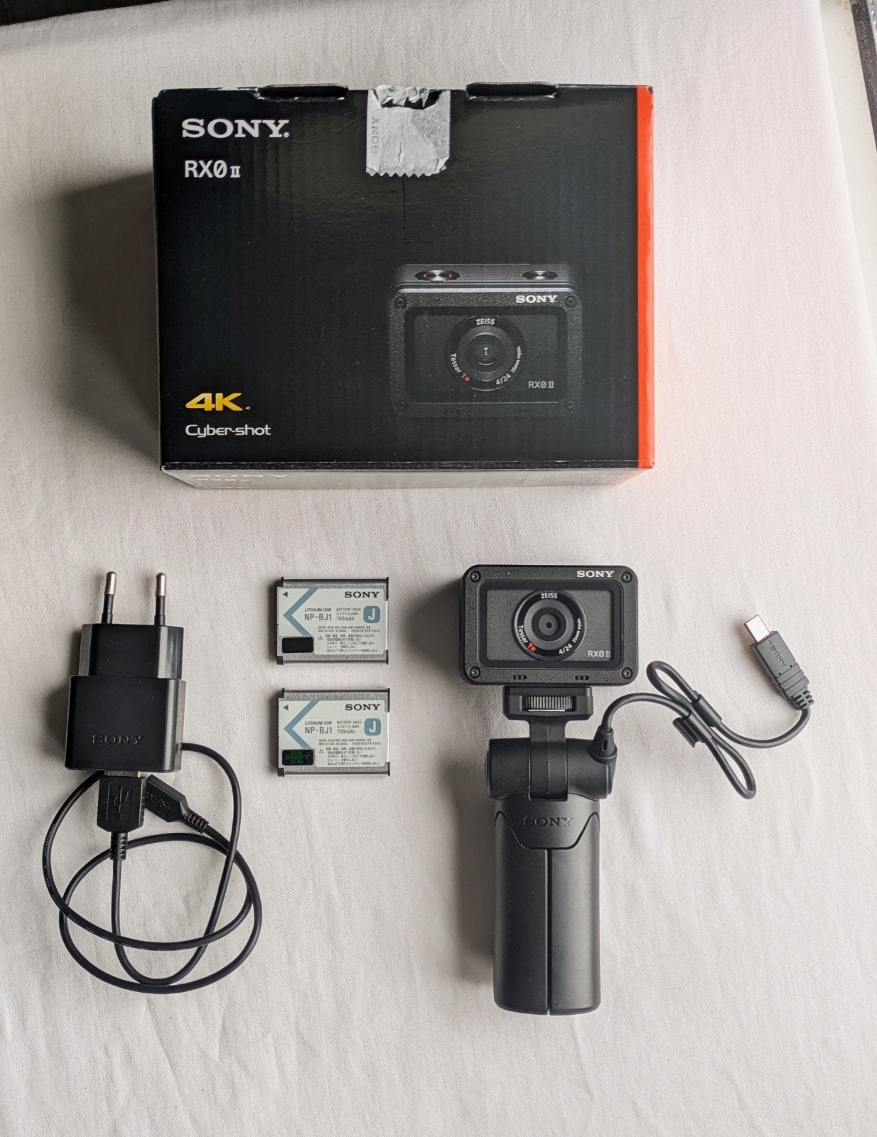 Sony Cybershot RX0 II Digitale Camera + Creator Kit, 20x of meer, Ophalen of Verzenden, Zo goed als nieuw, Sony