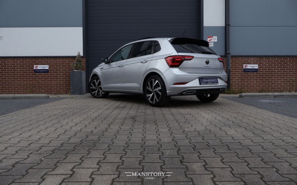 Volkswagen POLO 1.0 TSI R-Line PANO LED DSG STOELVERWARMING, Auto's, Volkswagen, Stof, Gebruikt, Euro 6, 116 pk