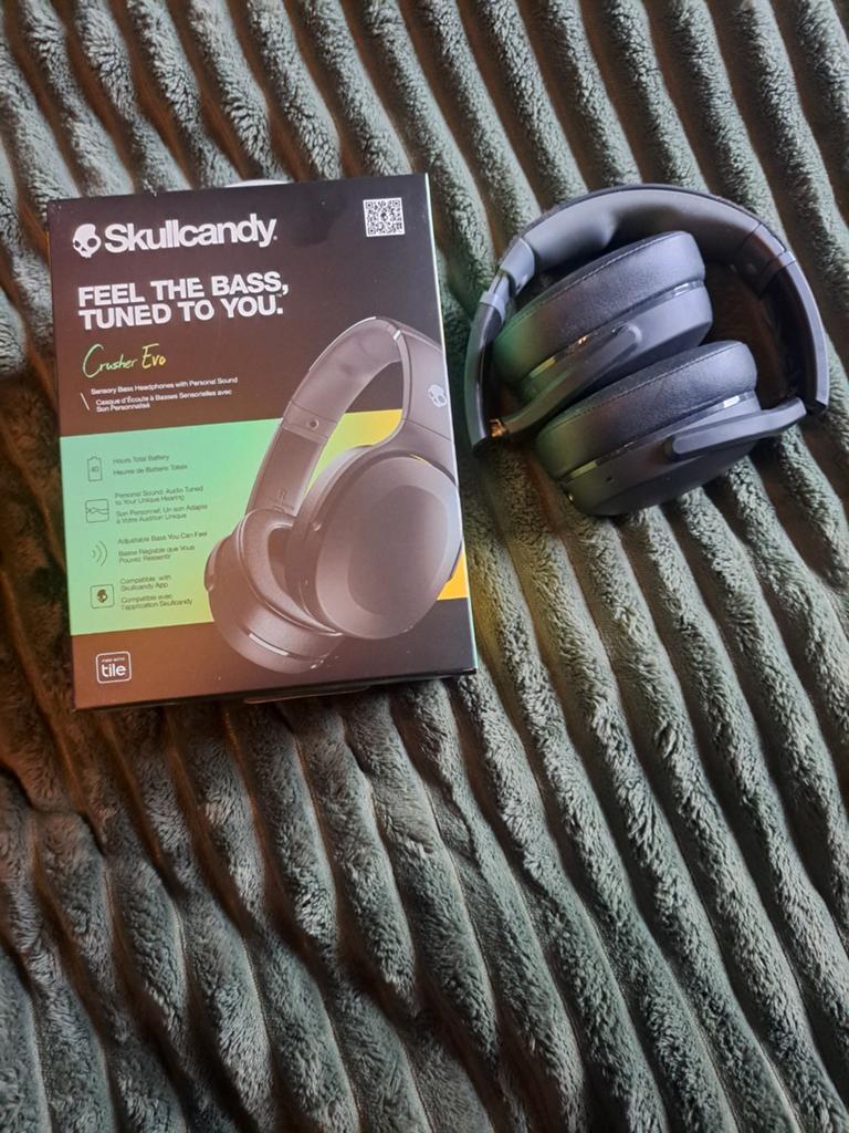 Skullcandy Crusher Evo Draadloze Hoofdtelefoon, Audio, Tv en Foto, Koptelefoons, Ophalen of Verzenden, Zo goed als nieuw, Draadloos