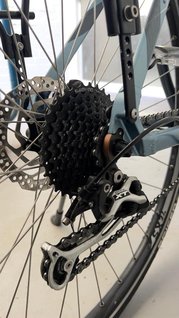 Cube damesfiets, Fietsen en Brommers, Fietsen | Dames | Damesfietsen, Overige merken, Versnellingen, Zo goed als nieuw, Schijfrem