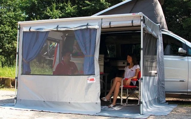 Fiamma Voortent 260 voor VW T5 - Zo goed als nieuw, Ophalen of Verzenden, Zo goed als nieuw