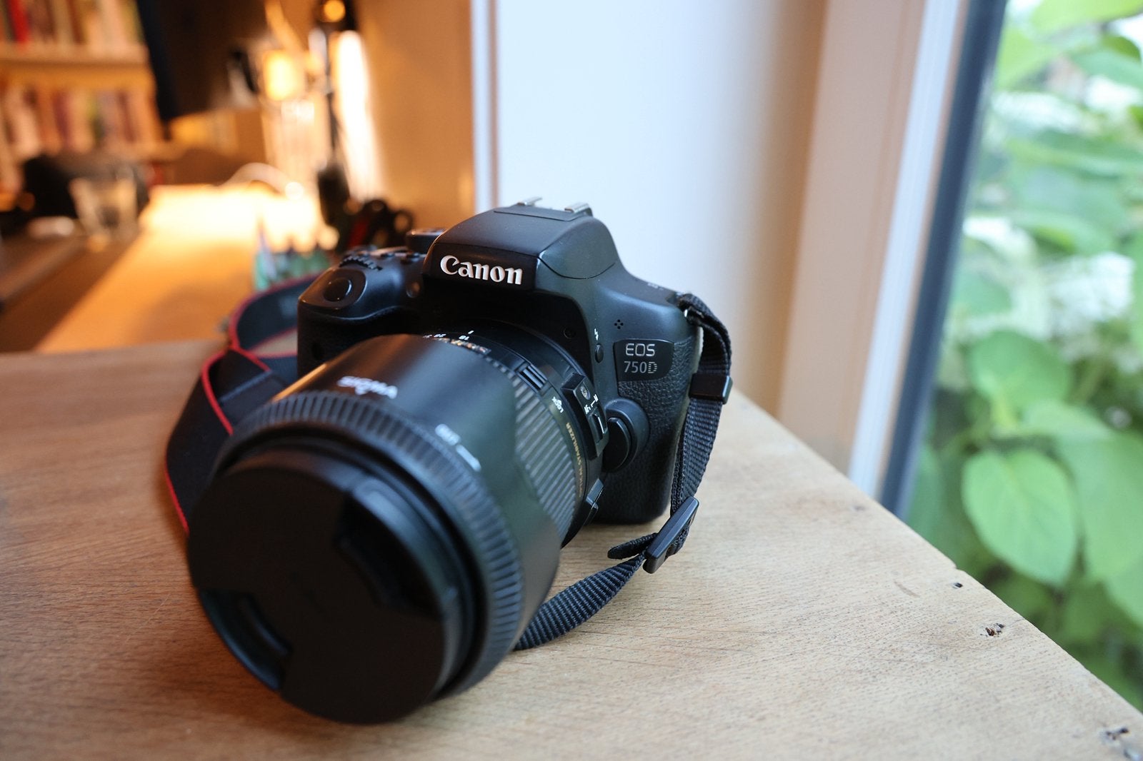 Instapklare Canon EOS 750D + Sigma 18-250mm Macro OS + 50mm, Audio, Tv en Foto, Fotocamera's Digitaal, Gebruikt, Spiegelreflex