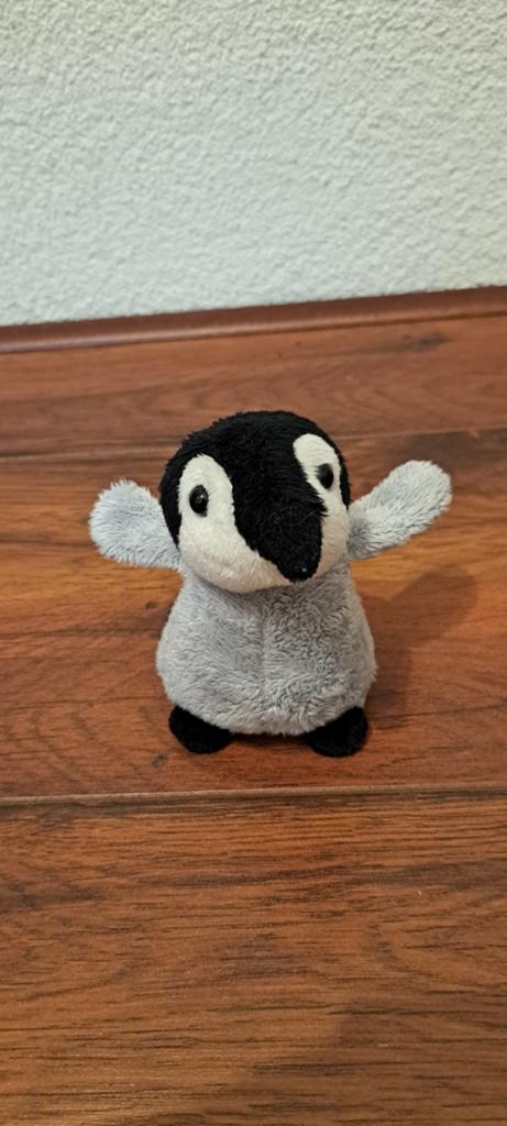 Pinguïn knuffel 12 cm., Kinderen en Baby's, Speelgoed | Knuffels en Pluche, Ophalen of Verzenden, Zo goed als nieuw, Overige typen