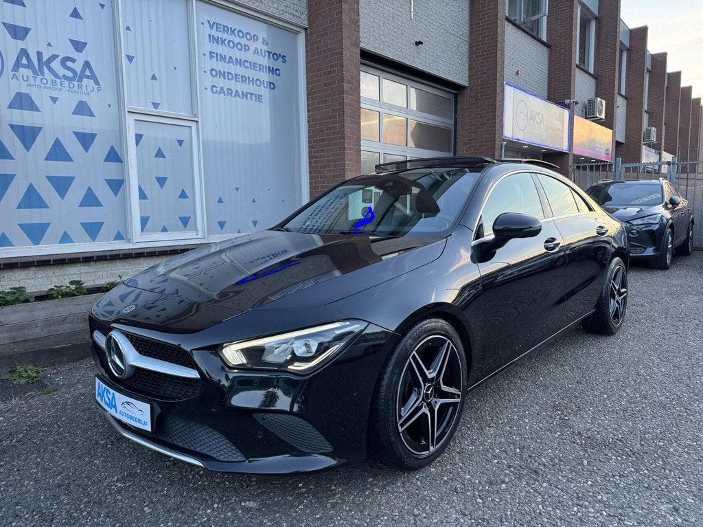 Mercedes CLA-klasse 180 Premium Plus Panoramadak Leder Garan, Auto's, Mercedes-Benz, Bedrijf, Te koop, CLA, ABS, Achteruitrijcamera