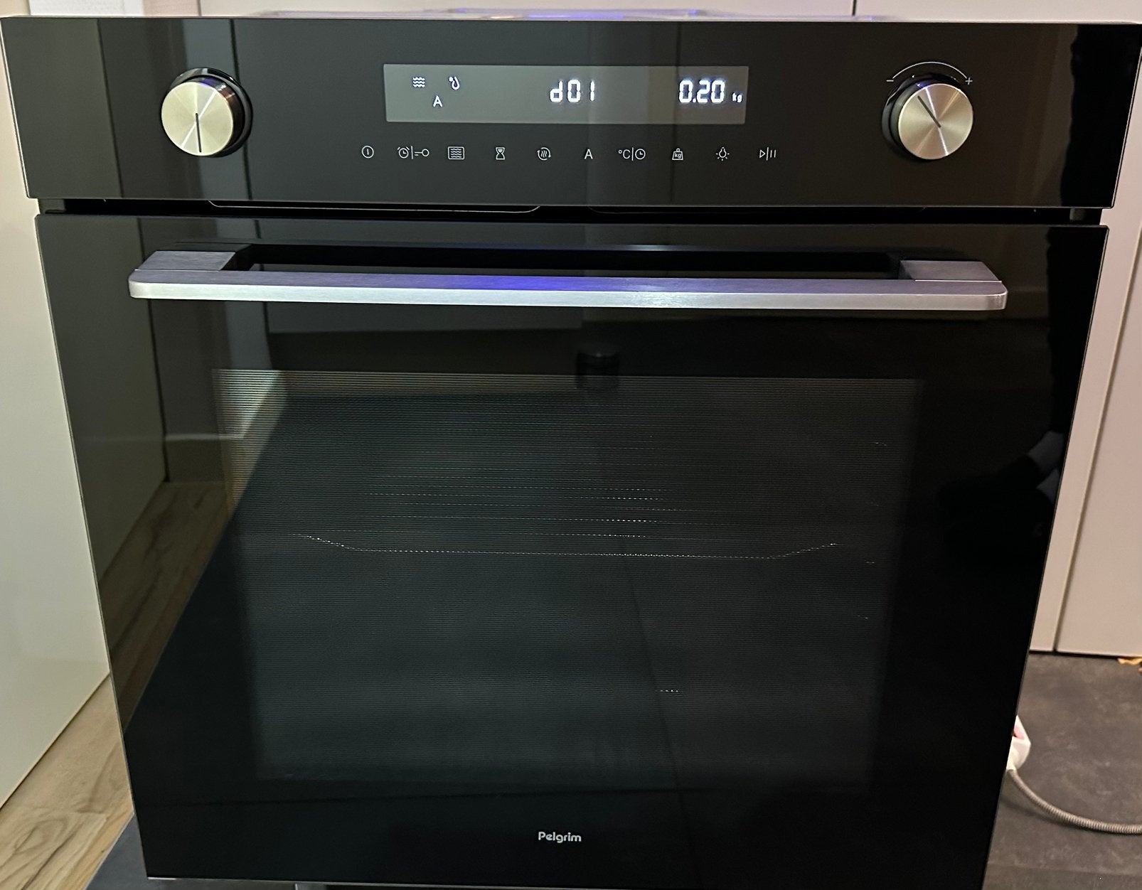 Pelgrim inbouw Oven/magnetronfunctie COM316GLS(nieuwstaat), Ophalen of Verzenden, Zo goed als nieuw, Hete lucht, Inbouw