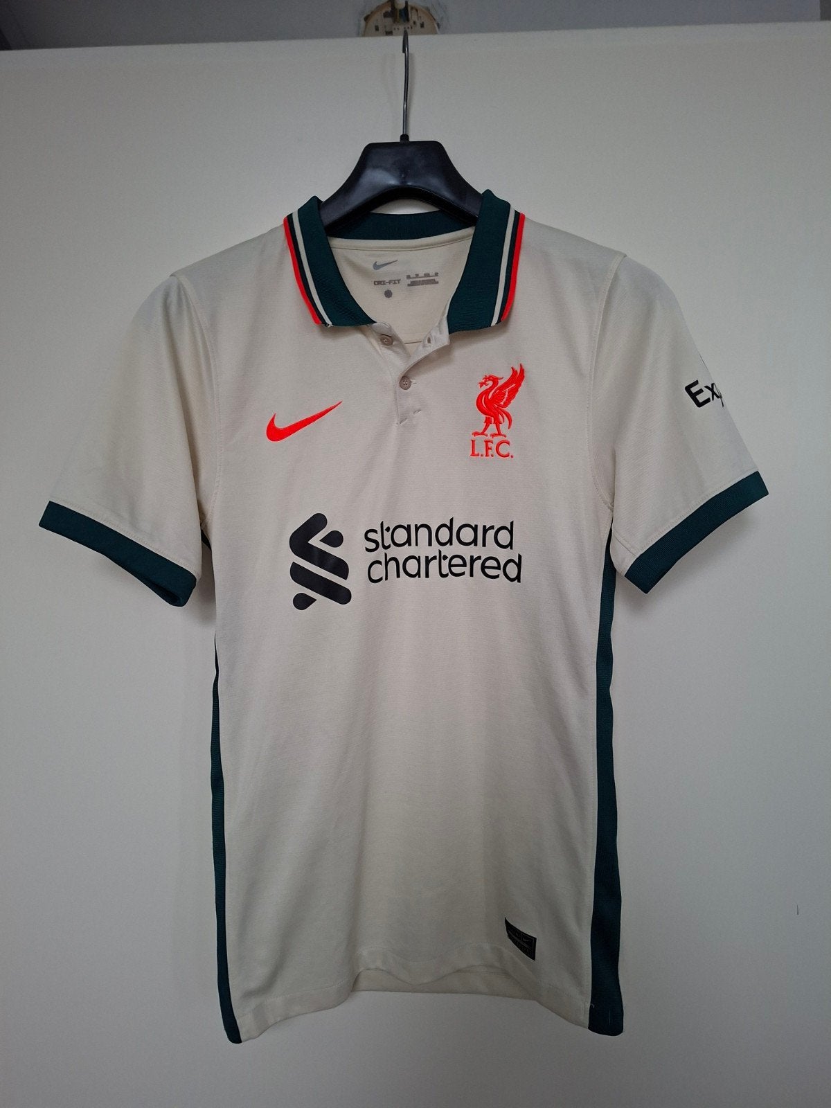 Liverpool voetbalshirt XS, 164, Kleding | Heren, Beige, Nike, Ophalen of Verzenden, Zo goed als nieuw