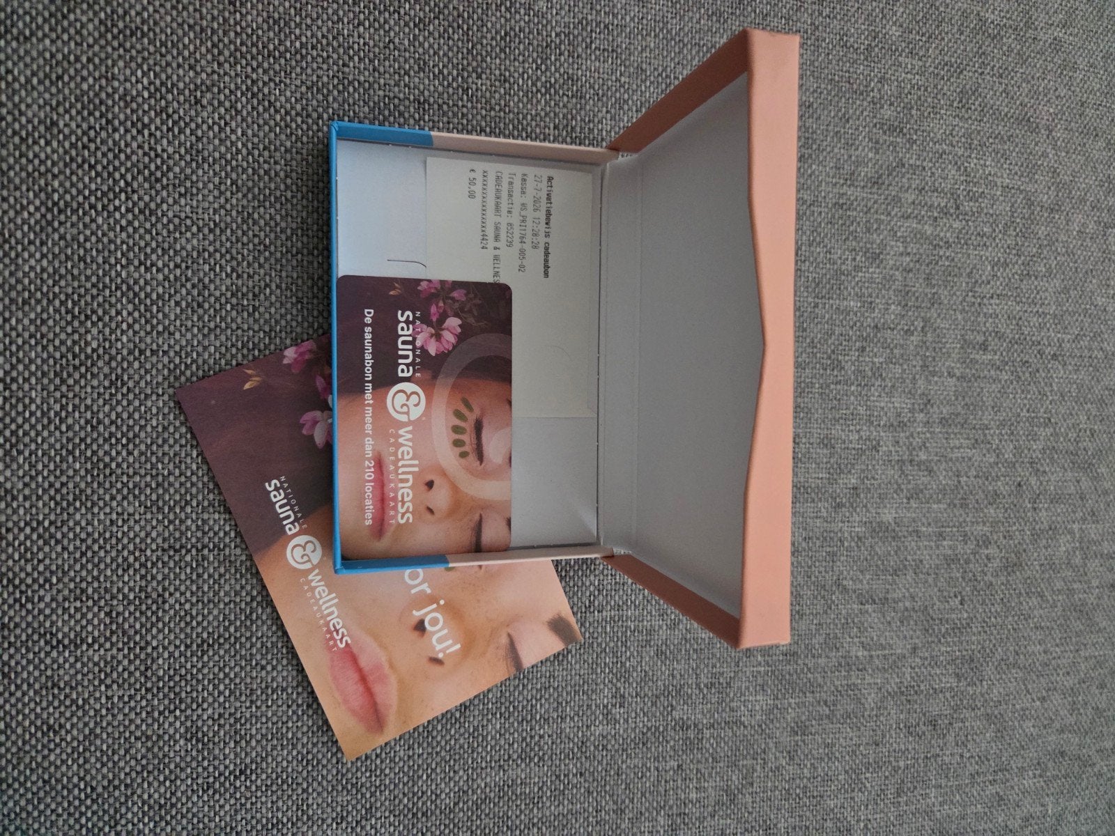 Nationale sauna bon, Tickets en Kaartjes, Eén persoon, Cadeaubon, Spa of Sauna