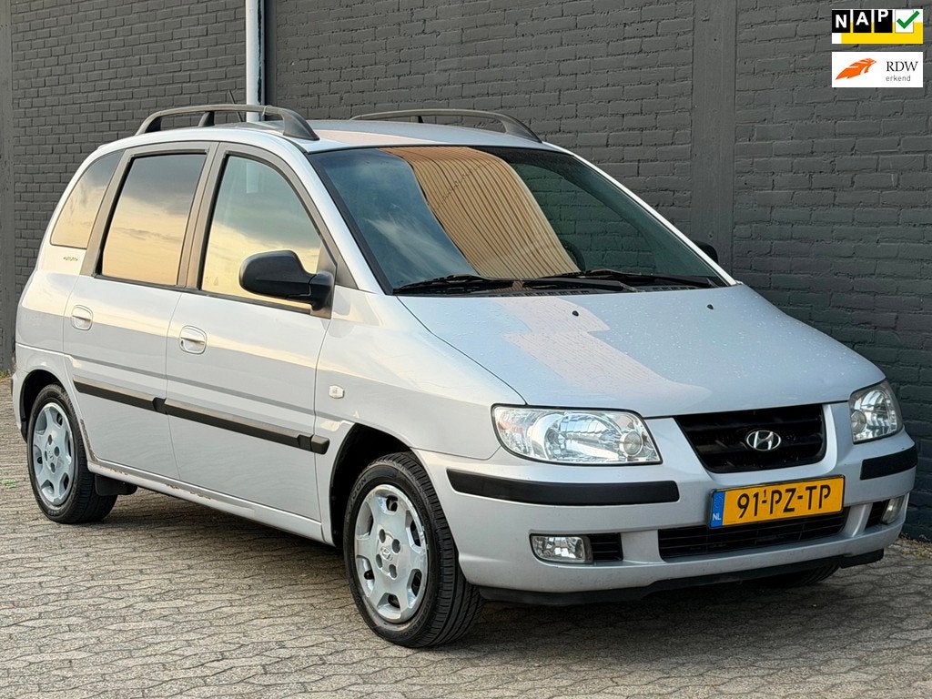 Hyundai Matrix 1.6i Active Sense AIRCO nieuw APK TREKHAAK, Auto's, Hyundai, Voorwielaandrijving, Matrix, Stof, Gebruikt