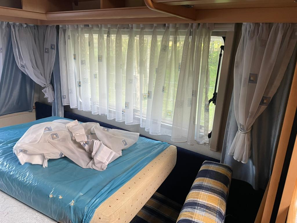 Originele hobby gordijntjes, Caravans en Kamperen, Ophalen, Gebruikt