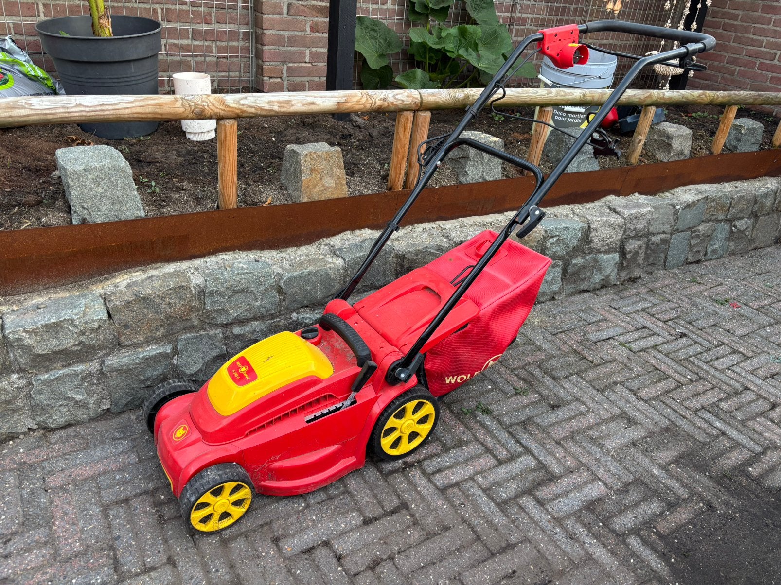 Grasmaaier wolf garten A340, Ophalen, Geen, Zo goed als nieuw, Geen