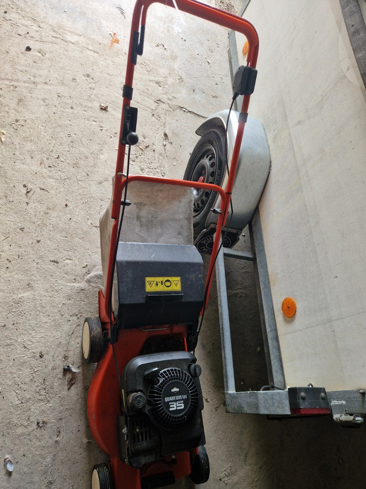 Sabo grasmaaier Quantum XM 35, Ophalen, Gebruikt, Benzine-grasmaaier, Sabo