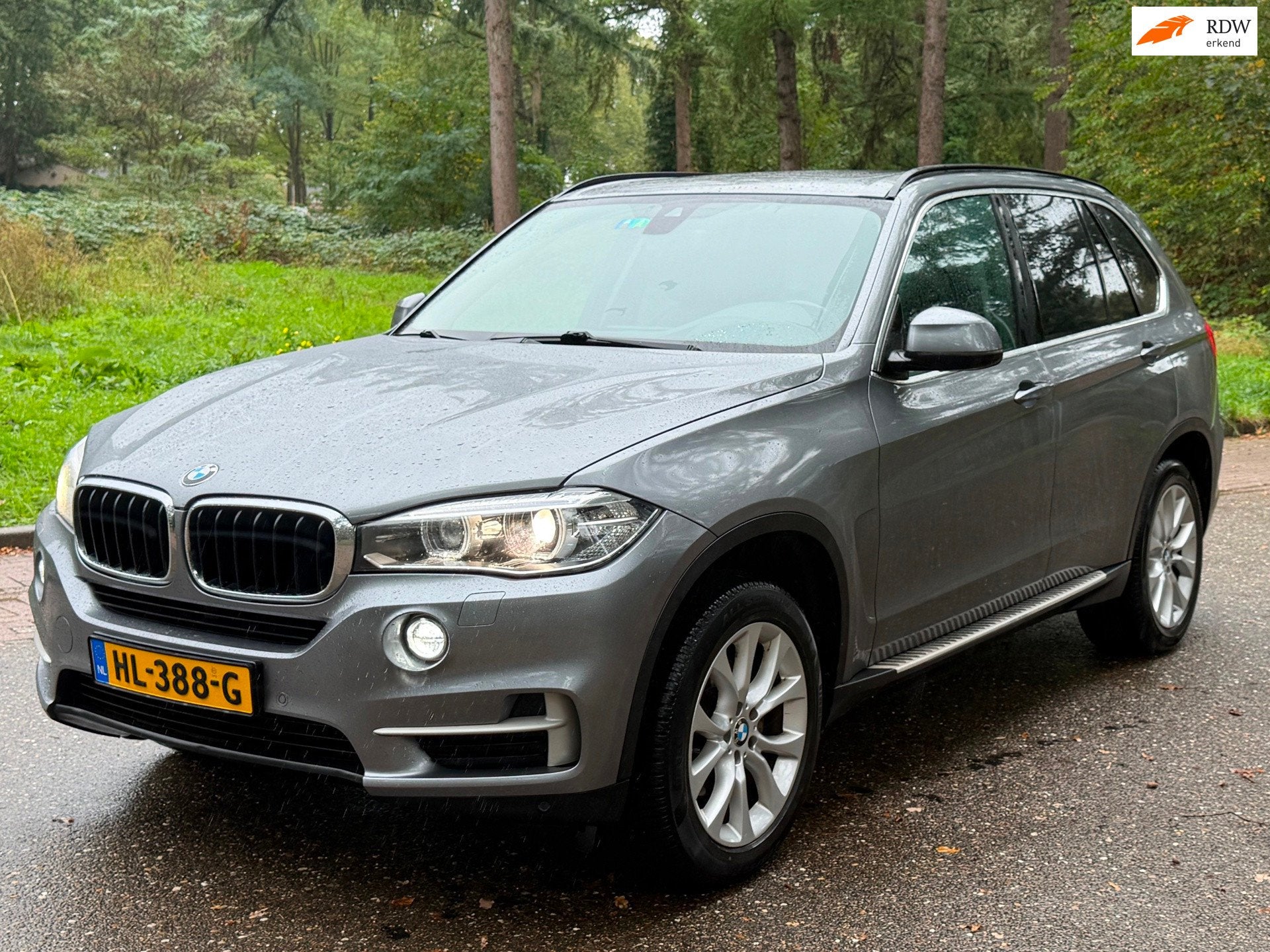 BMW X5 XDrive30d High Executive 7p. 2015 Pano euro6, Auto's, Automaat, Dealer onderhouden, Gebruikt, 2993 cc