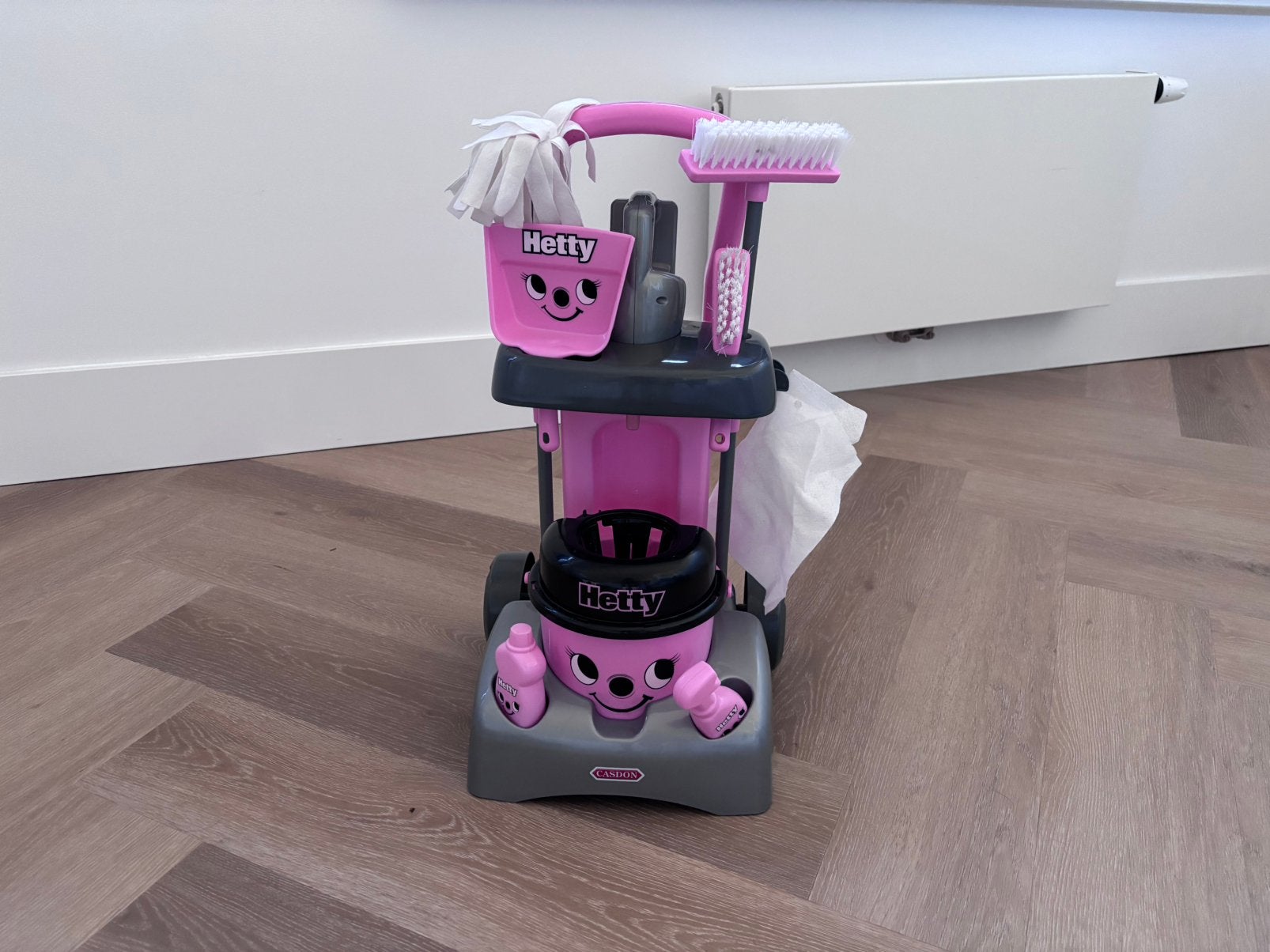Hetty schoonmaaktrolley, Ophalen, Zo goed als nieuw, Ontdekken