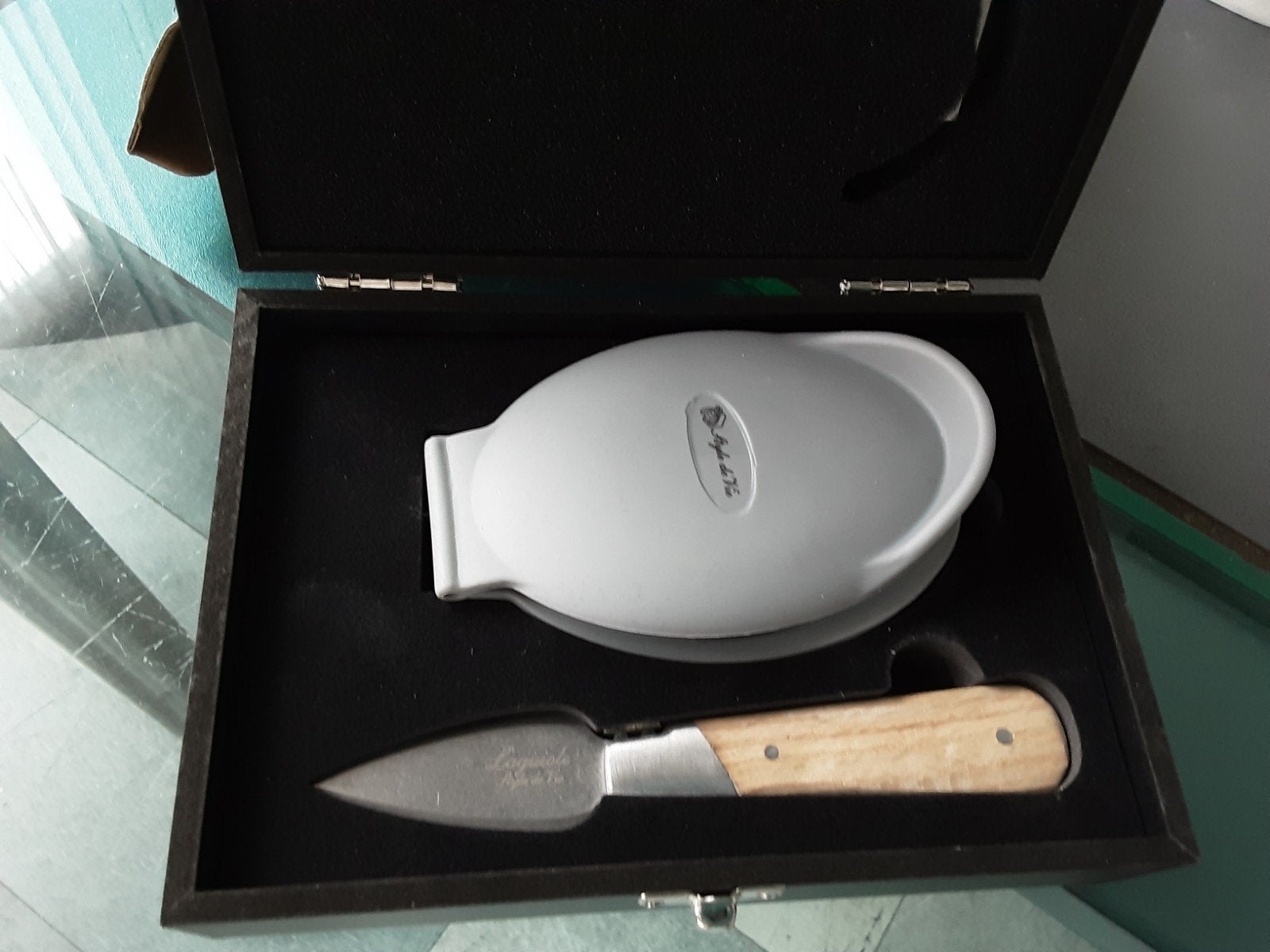 Oestermes in Giftbox - Laguiole Style de Vie, Overige typen, Hout, Nieuw, Ophalen of Verzenden
