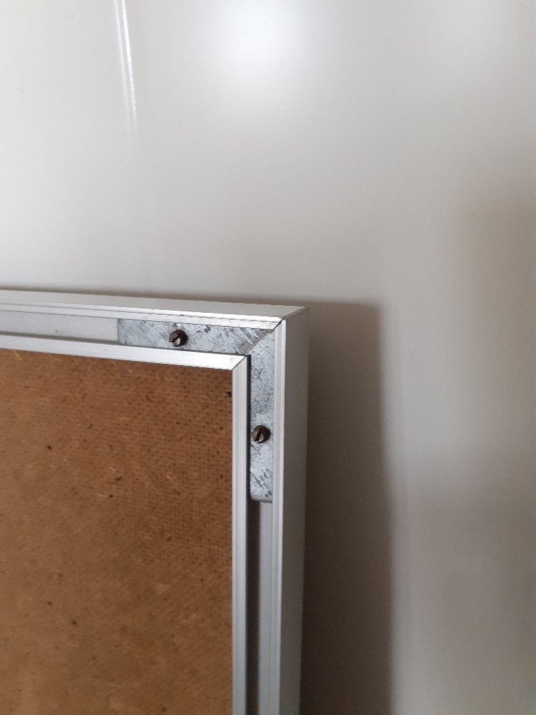 Fotolijsten van aluminium, Huis en Inrichting, Woonaccessoires | Lijsten, Ophalen, Zo goed als nieuw, Fotolijst, Met glas