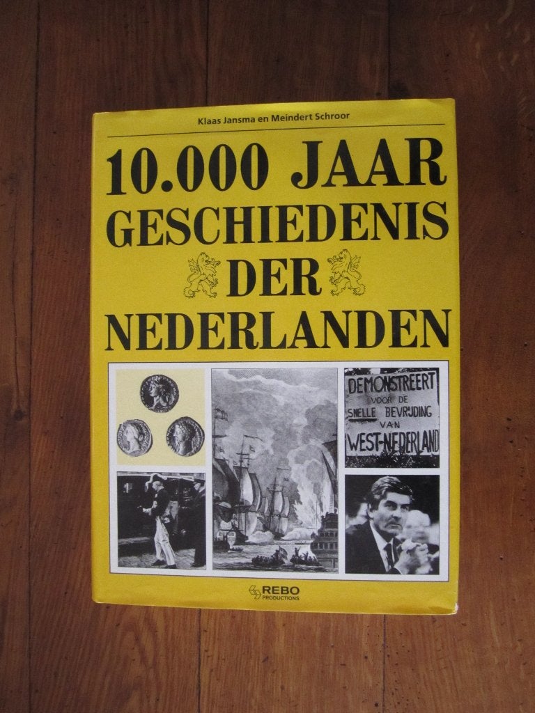 10.000 jaar Geschiedenis der Nederlanden, Ophalen of Verzenden, Zo goed als nieuw, Klaas Jansma