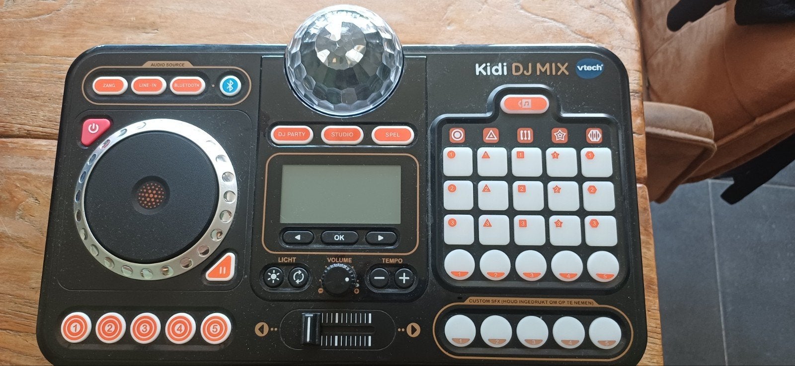 VTech Kidi DJ Mix - Interactieve DJ-tafel voor kinderen, Ophalen of Verzenden, Zo goed als nieuw, Elektronica, Met licht